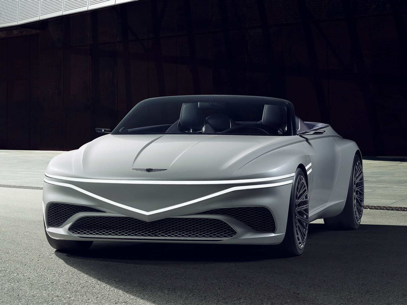 Genesis X concept image referenced in the Under Display Headlight project